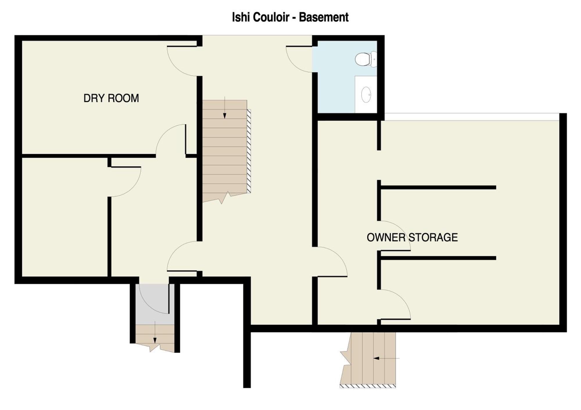 Ishi Couloir Villa Kutchan Rom bilde